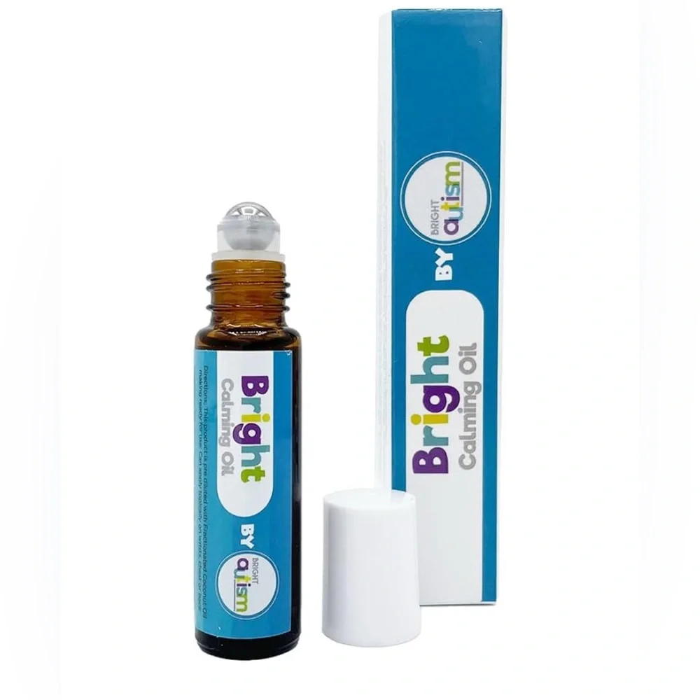 Set of 2 Calming Oil by Bright Autism Essential Kids Oil for Stress Relief NEW